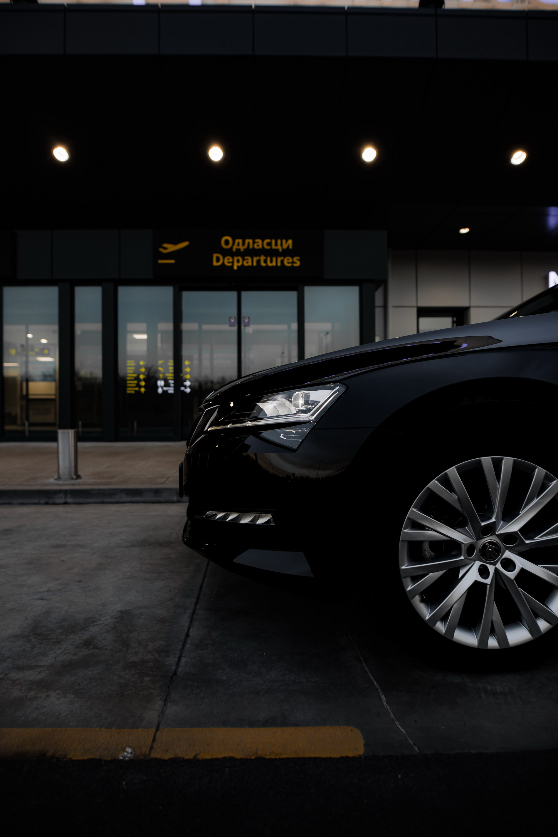 Romantična vožnja noću